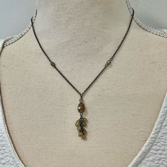Crystal Drop Necklace - Picture 1 of 4